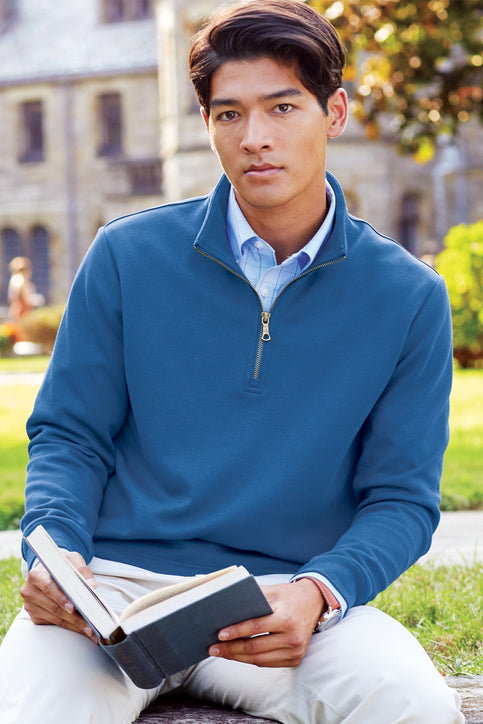 Brooks Brothers® Double-Knit 1/4-Zip