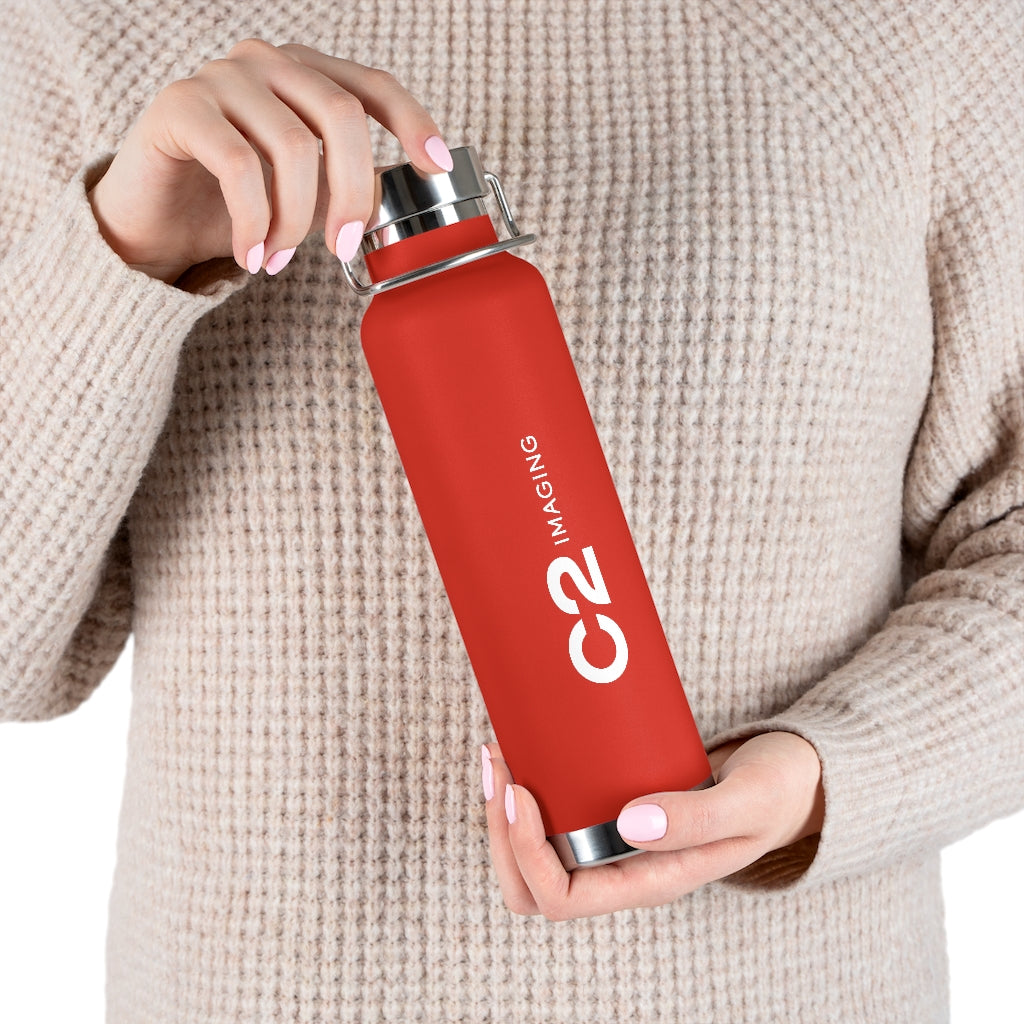 Copper Vacuum Insulated Bottle, 22oz